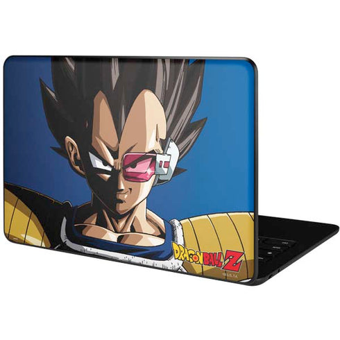 Dragon Ball Z Vegeta Portrait Google Pixelbook Go Skin